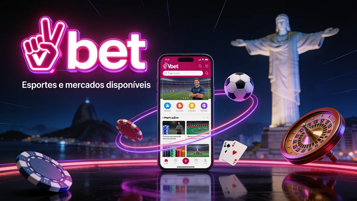 Esportes e mercados disponíveis: guia de vbet para jogadores no Brasil